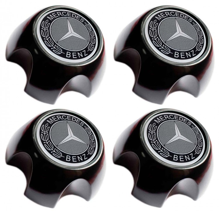 Заглушка диска Mercedes 110/96/11 черная
