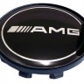 Колпачок на литые диски Mercedes Amg 58/50/11 черный 