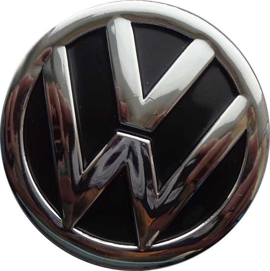 Колпачок на диски Volkswagen 66/62/12, черный и хром