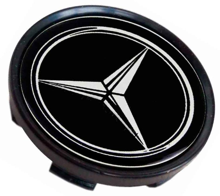 Колпачок ступицы Mercedes 54/49/10 черный 