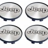 Колпачок на литые диски Jeep 58/50/11 хром 