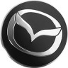 Колпачок ступицы Mazda 65/56/12 стикер черный