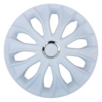 Изображение товара Колпак на колеса Voltec Carbon White Ring R15
