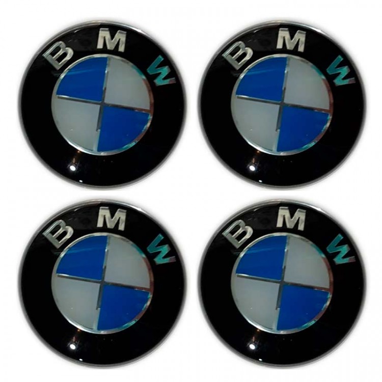 Наклейки на диски BMW линза 65 мм