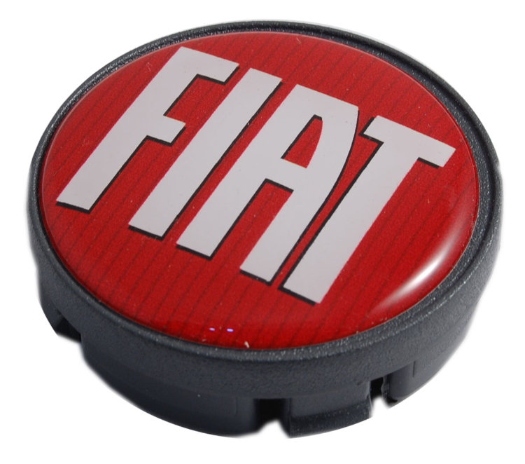 Колпачок на диски Fiat 59/56/10 красный league 