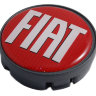 Колпачок на диски Fiat 59/56/10 красный league 