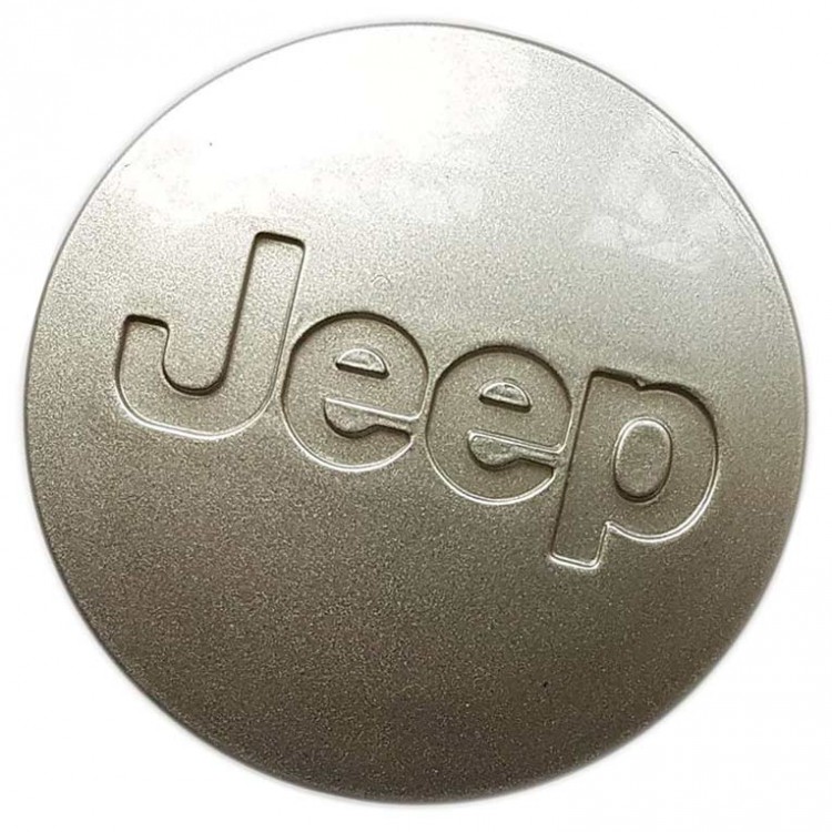 Колпачок центральный Jeep 55/48/13 серебристый