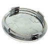 Колпачок ступицы Honda 63/58/8 хром+красный