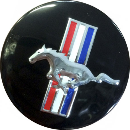 Колпачок на диски Ford 54/51/9 черный-хром