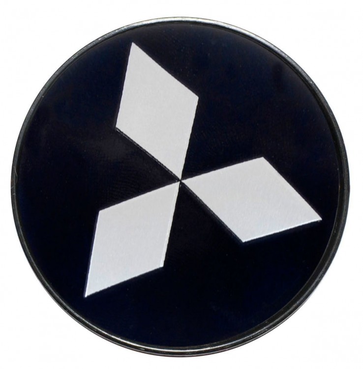 Колпачок на диски Mitsubishi 50/42/15 black   