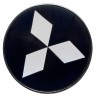 Колпачок на диски Mitsubishi 50/42/15 black   