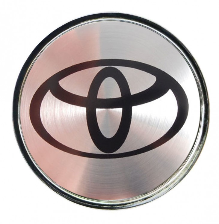 Колпачок литого диска Toyota 63/59/7 хром