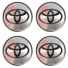 Колпачок литого диска Toyota 63/59/7 хром