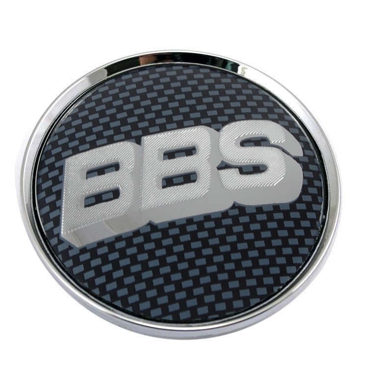 Колпачок ступицы BBS 63/58/8 карбон/хром 