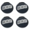Колпачок ступицы BBS 63/58/8 карбон/хром 