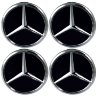 Колпачок литого диска МЕРСЕДЕС 60/56/9 black chrome
