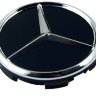 Колпачок литого диска МЕРСЕДЕС 60/56/9 black chrome