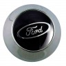 Колпачок на диски Ford 68/62/10 хром конус