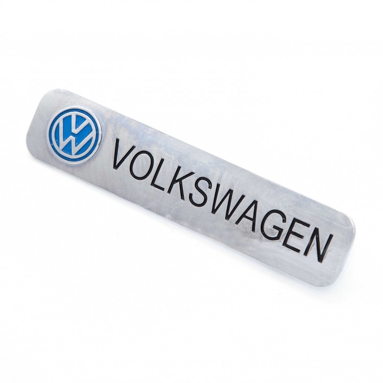 Шильдик Volkswagen для автоковров и органайзеров большой 