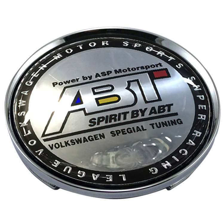 Колпачки на диски 62/56/8 со стикером Volkswagen ABT хром
