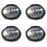 Колпачки на диски 62/56/8 со стикером Volkswagen ABT хром