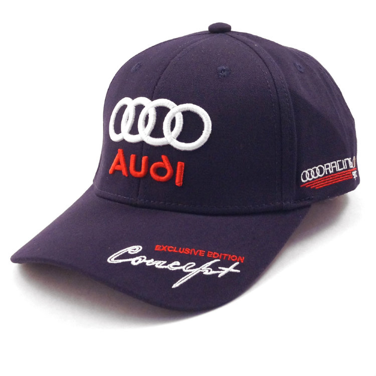 Кепка с козырьком Audi синяя