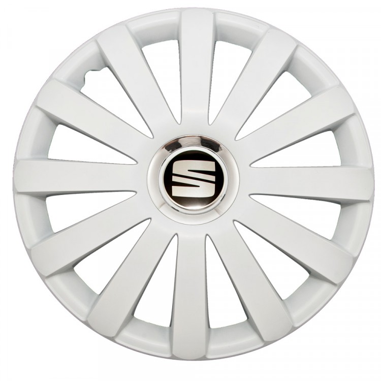 Колпаки на колеса R15 Seat SPR Pro White 