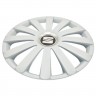 Колпаки на колеса R15 Seat SPR Pro White 