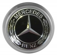 Изображение товара Заглушка на диски Mercedes Benz 74/70/9 черный