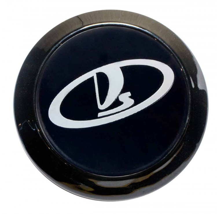 Колпачок на диски Lada 63/56/12 black  