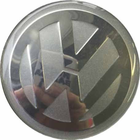 Крышка ступицы на литые диски VOLKSWAGEN silver 70/58/13 
