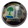 Заглушки для диска со стикером Mercedes Amg (64/60/6) хром