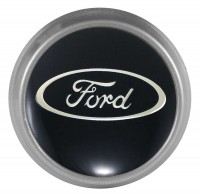 Изображение товара Колпачки на диски ВСМПО со стикером Ford 74/70/9 черный 