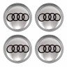 Колпачки на диски ВСМПО со стикером Audi 74/70/9
