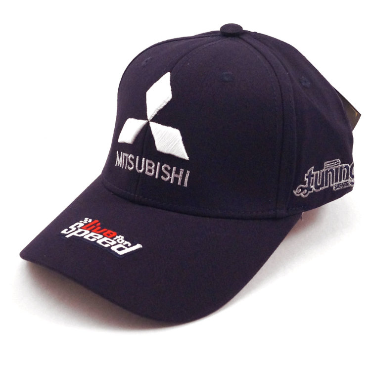 Кепка с козырьком Mitsubishi синяя
