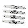 Наклейка на ручки Ford светлые 