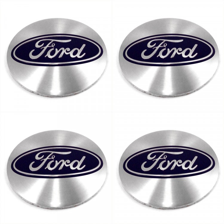 Наклейки на диски Ford steel сфера 56 мм 