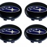 Колпачок на литые диски Subaru 58/50/11 черный 